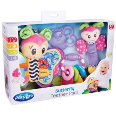 Set Mordedores y Sonajeros Butterfly