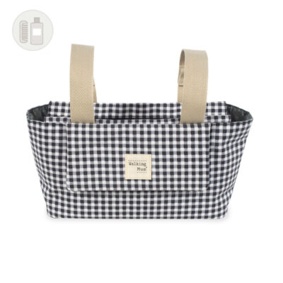 BOLSO ORGANIZADOR I LOVE VICHY NEGRO WALKING MUM