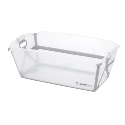 BAÑERA PLEGABLE OASIS BLANCO TRANSPARENTE JANE