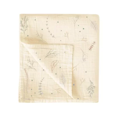 MUSELINA BAMBU 120X120 BOTANIC BIMBIDREAMS