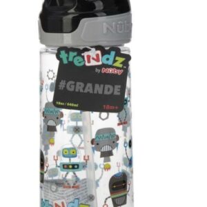 TAZA CON CAÑA ROBOT NUBY 500ml