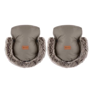 MANOPLAS PARA CARRO UNIVERSAL PETITE&MARS MOCHA MOUSSE
