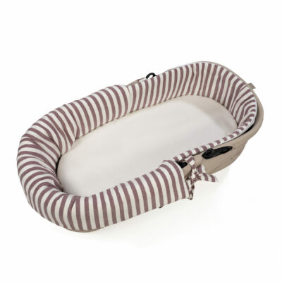 CUBRE CUCO DUAL +SÁBANA AJUSTABLE CUCO CHERRY RAYAS