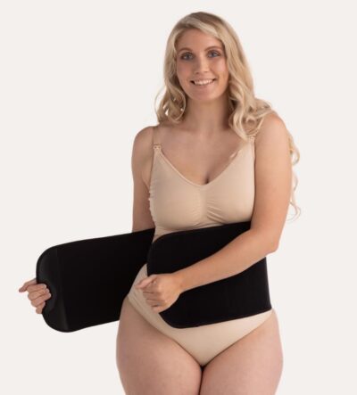 Faja Ajustable Posparto Negro Carriwell