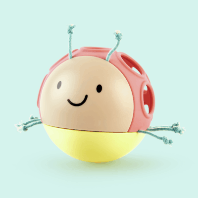 Sonajero Mordedor Mariquita Hape