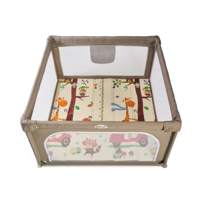 Parque de juegos para bebé 120X120 M.S con alfombra