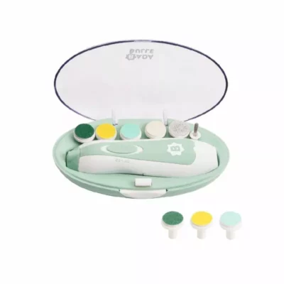 Badabulle Lima de Uñas Eléctrica – 6 Puntas diferentes y 3 Recambios Incluidos