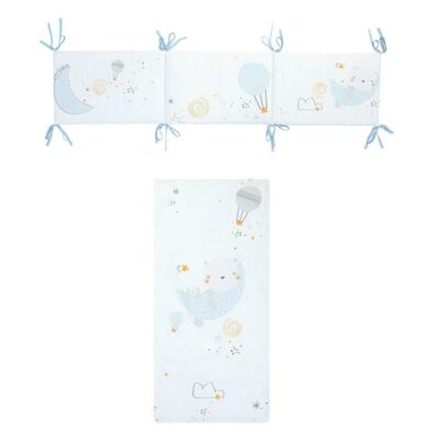 funda nordica+protector+f.almohada 120×150 volare azul