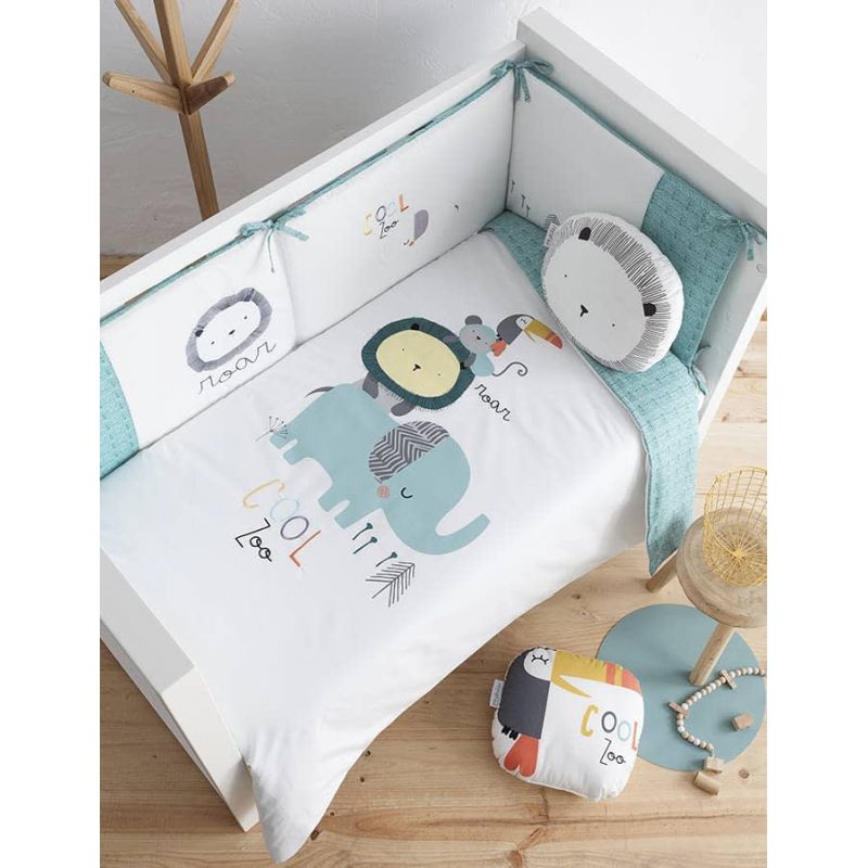 set-de-edredon-protector-cojin-cool-zoo-de-bimbidreams