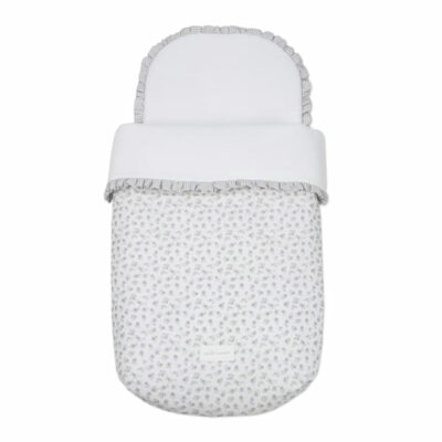 SACO CUCO LITTLE BLOOM FLOR GRIS TOG 2,5 PASITO A PASITO