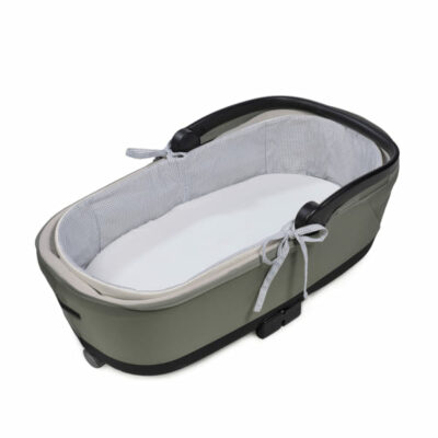 CUBRE CUCO VARILLAS + SÁBANA AJUSTABLE  LITTLE BLOOM VICHY GRIS PASITO A PASITO